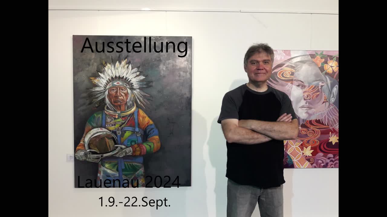 Ausstellung Lauenau, Vernissage 01.09.2024, Josef Korf